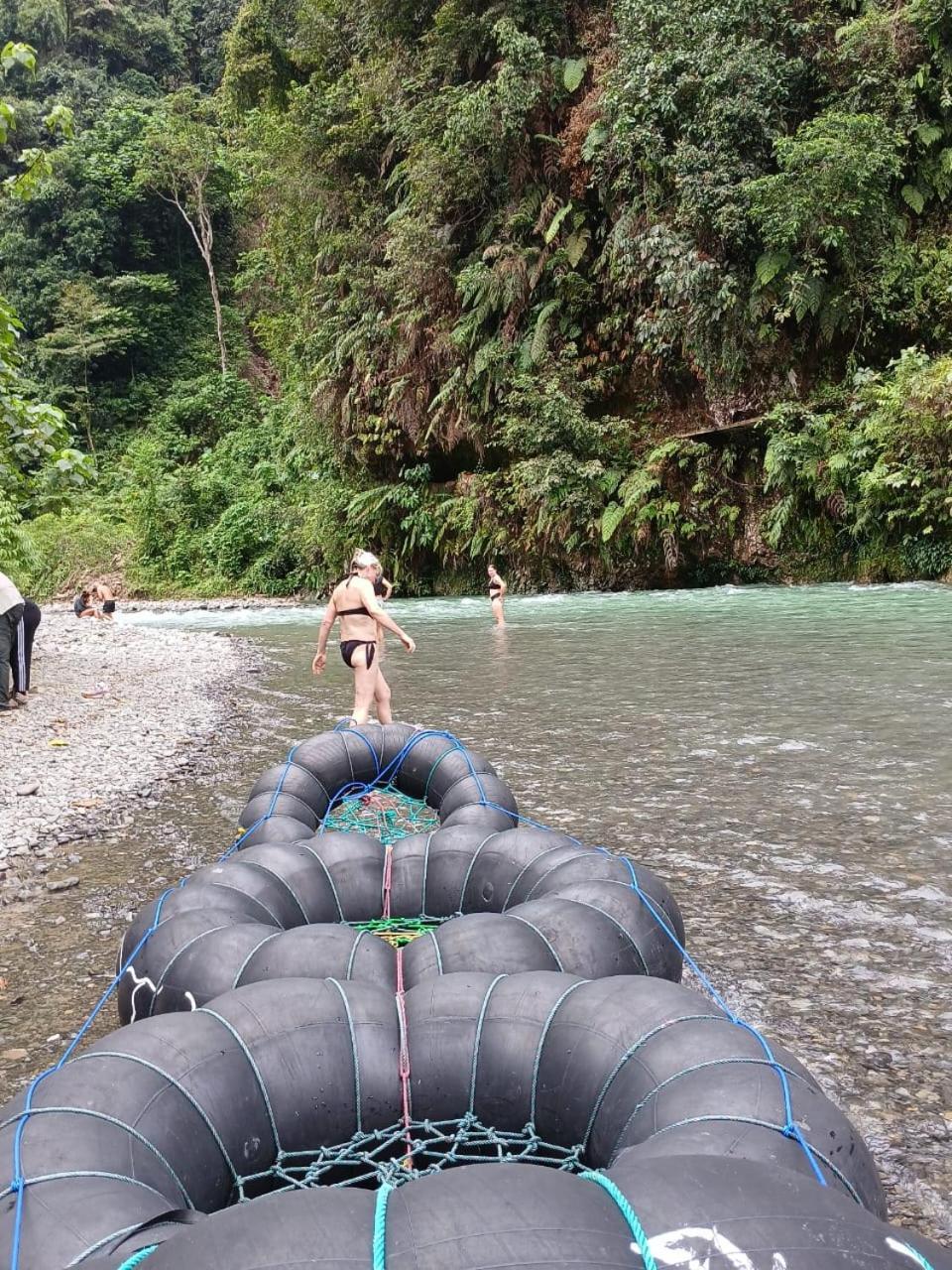 Landak River Guest House Only Trekking With Us Bukit Lawang Zewnętrze zdjęcie